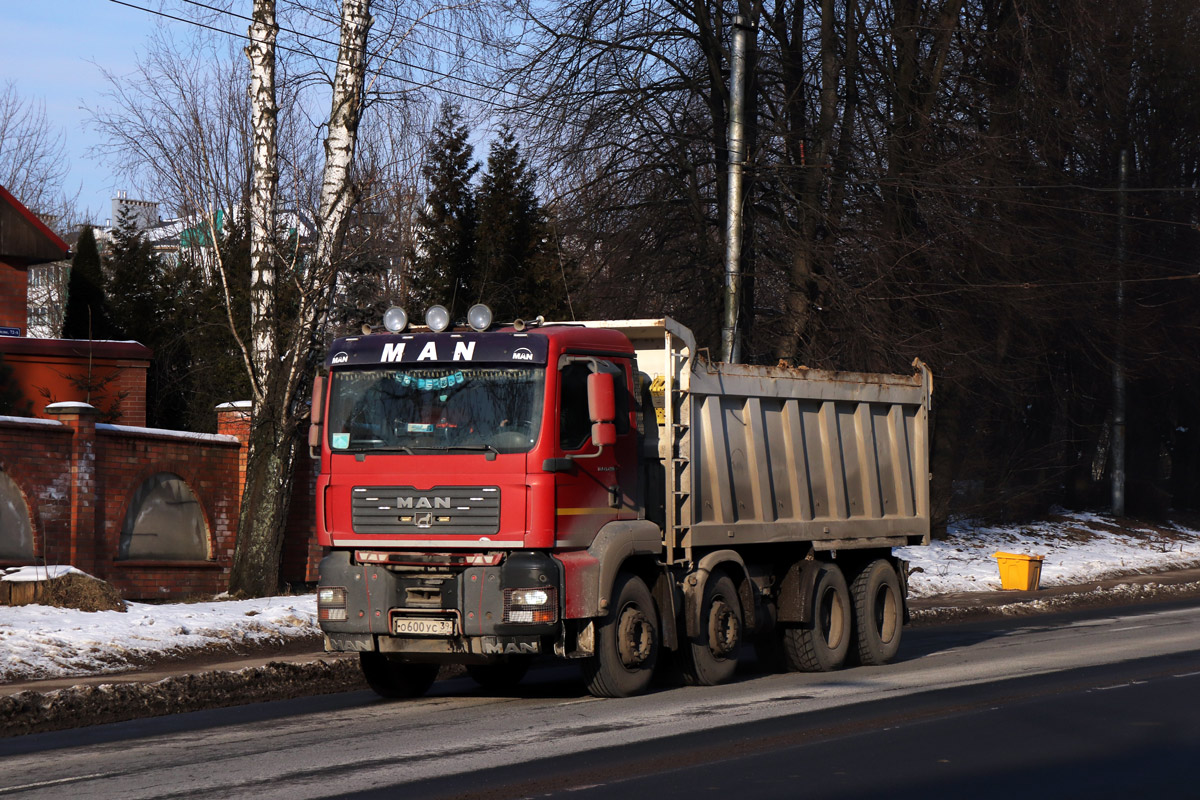 Калининградская область, № О 600 УС 39 — MAN TGA 41.480