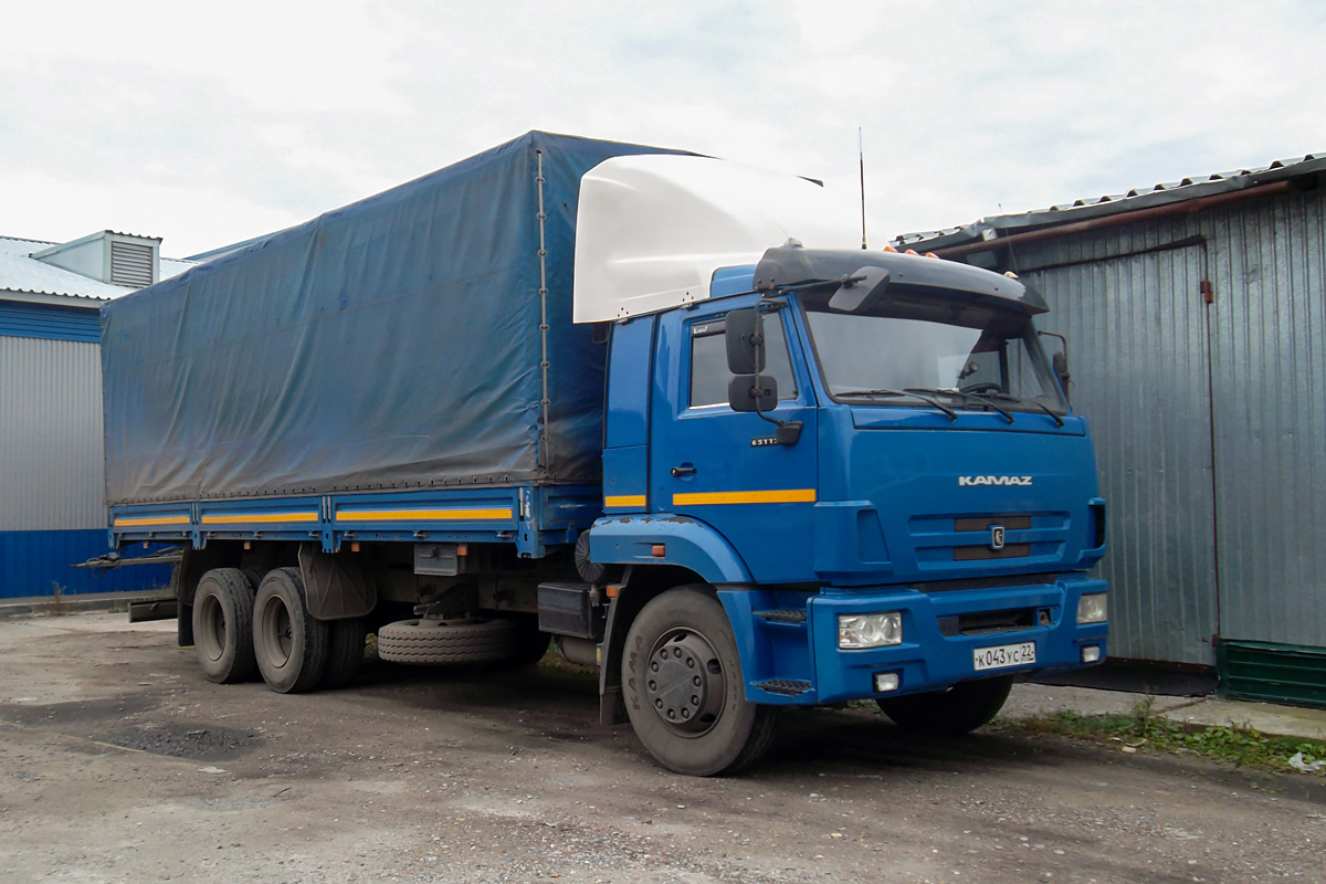 Алтайский край, № К 043 УС 22 — КамАЗ-65117-N3(78)