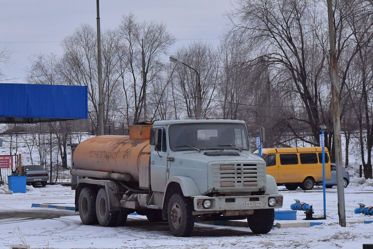 Волгоградская область, № А 470 ТК 34 — ЗИЛ-133Г42