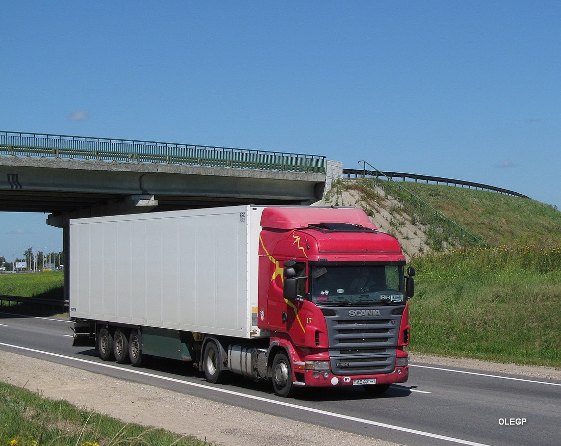Брестская область, № АЕ 4407-1 — Scania ('2004) R420