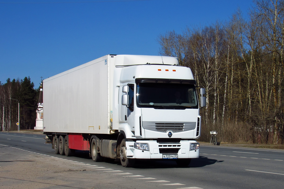 Ивановская область, № А 723 РК 37 — Renault Premium ('2006) [X9P]