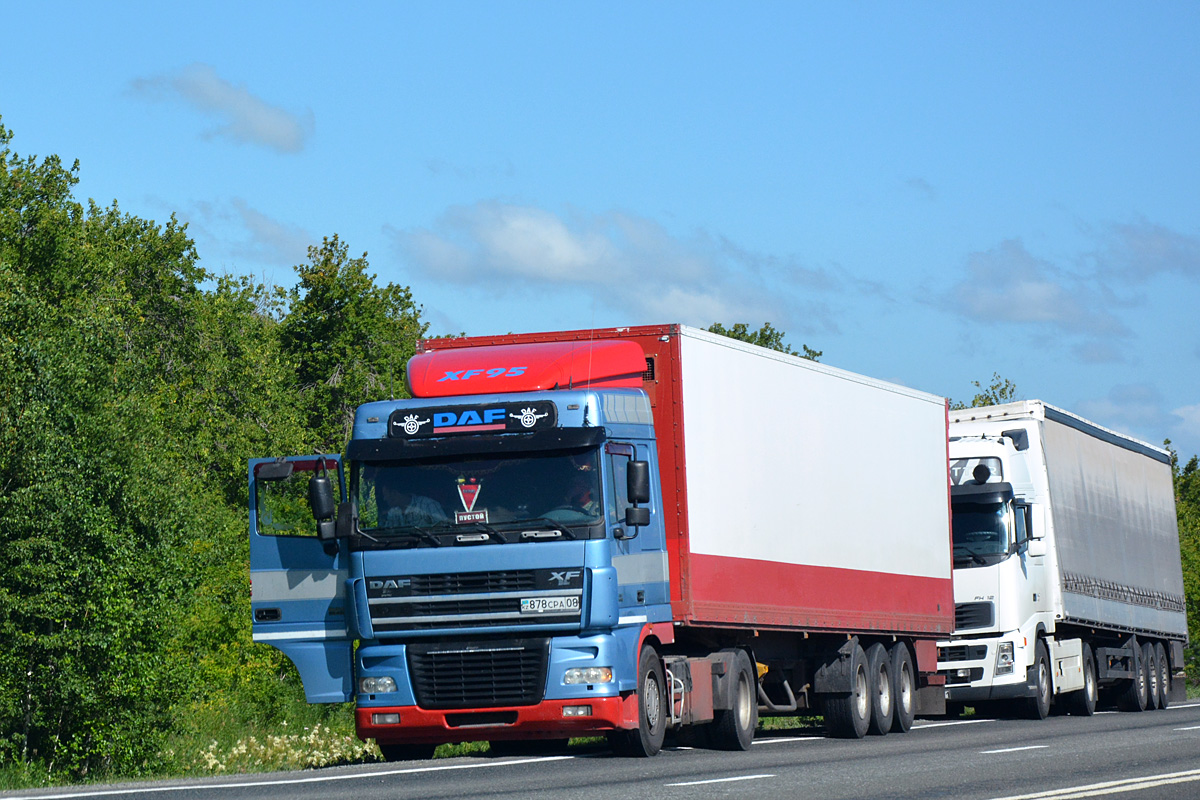 Жамбылская область, № 878 CPA 08 — DAF XF95 FT