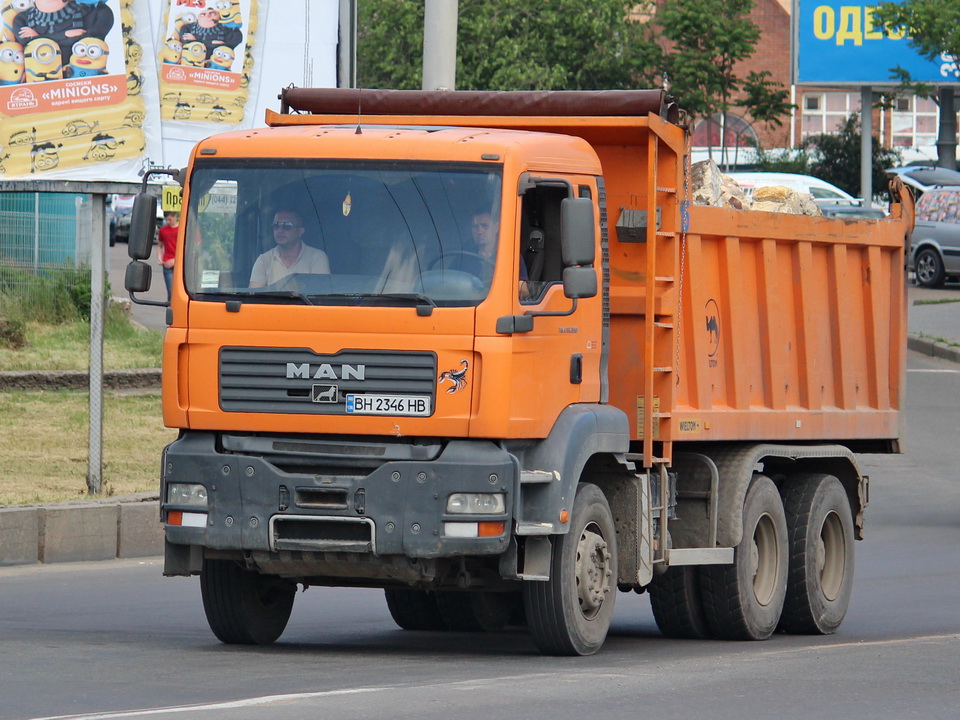 Одесская область, № ВН 2346 НВ — MAN TGA 33.350