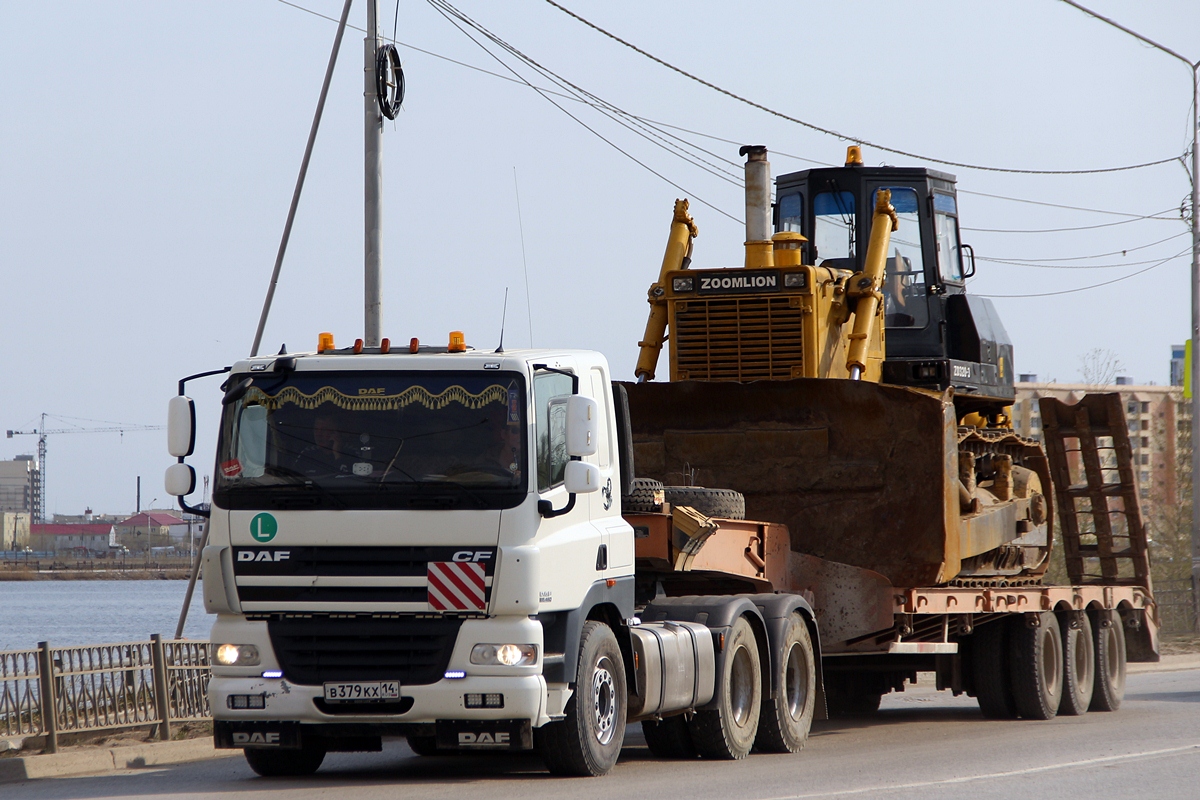 Саха (Якутия), № В 379 КХ 14 — DAF CF85 FT; Саха (Якутия), № (14) Б/Н СТ 0079 — Zoomlion ZD (общая модель)