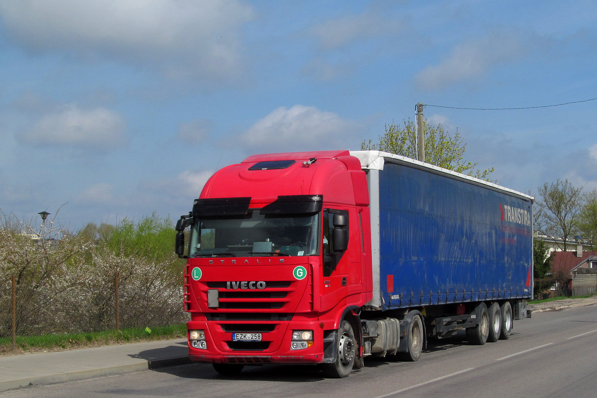 Литва, № EZK 258 — IVECO Stralis ('2007) 450