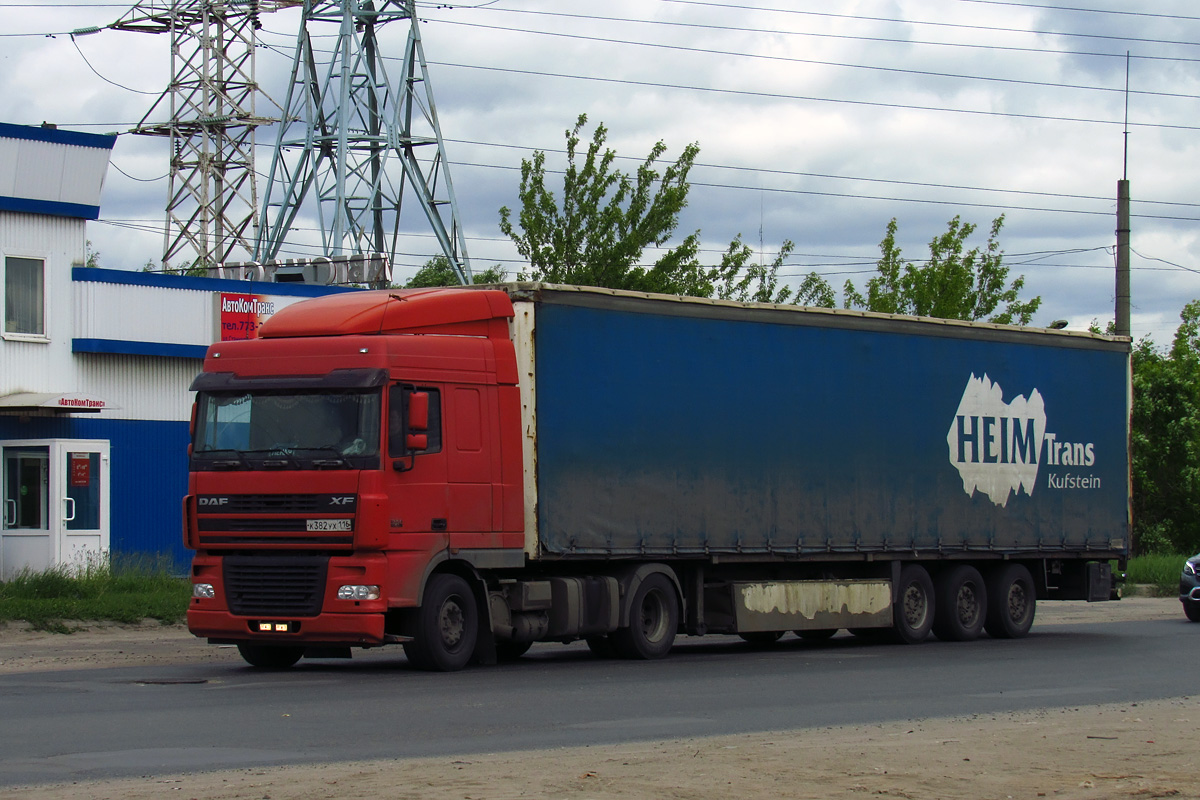 Татарстан, № К 382 УХ 116 — DAF XF95 FT