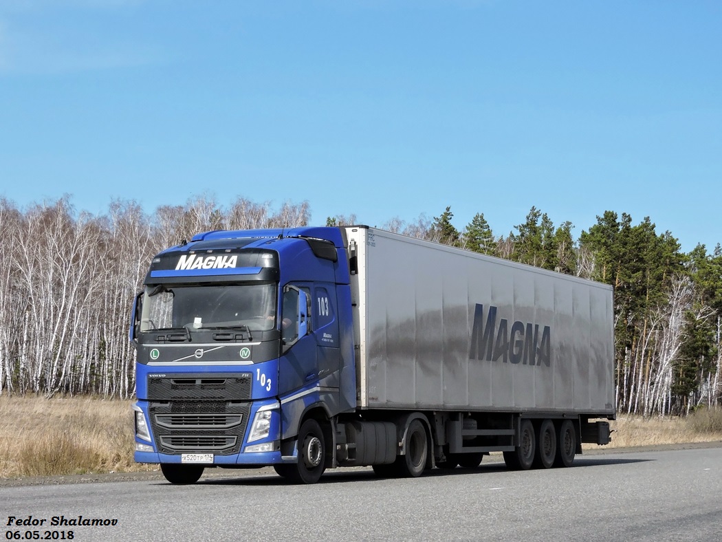 Челябинская область, № 103 — Volvo ('2012) FH.420 [X9P]