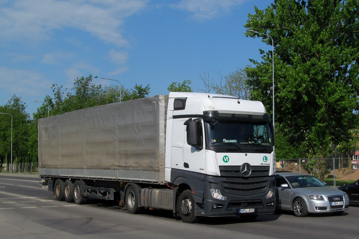 Литва, № HPL 812 — Mercedes-Benz Actros ('2011) 1845