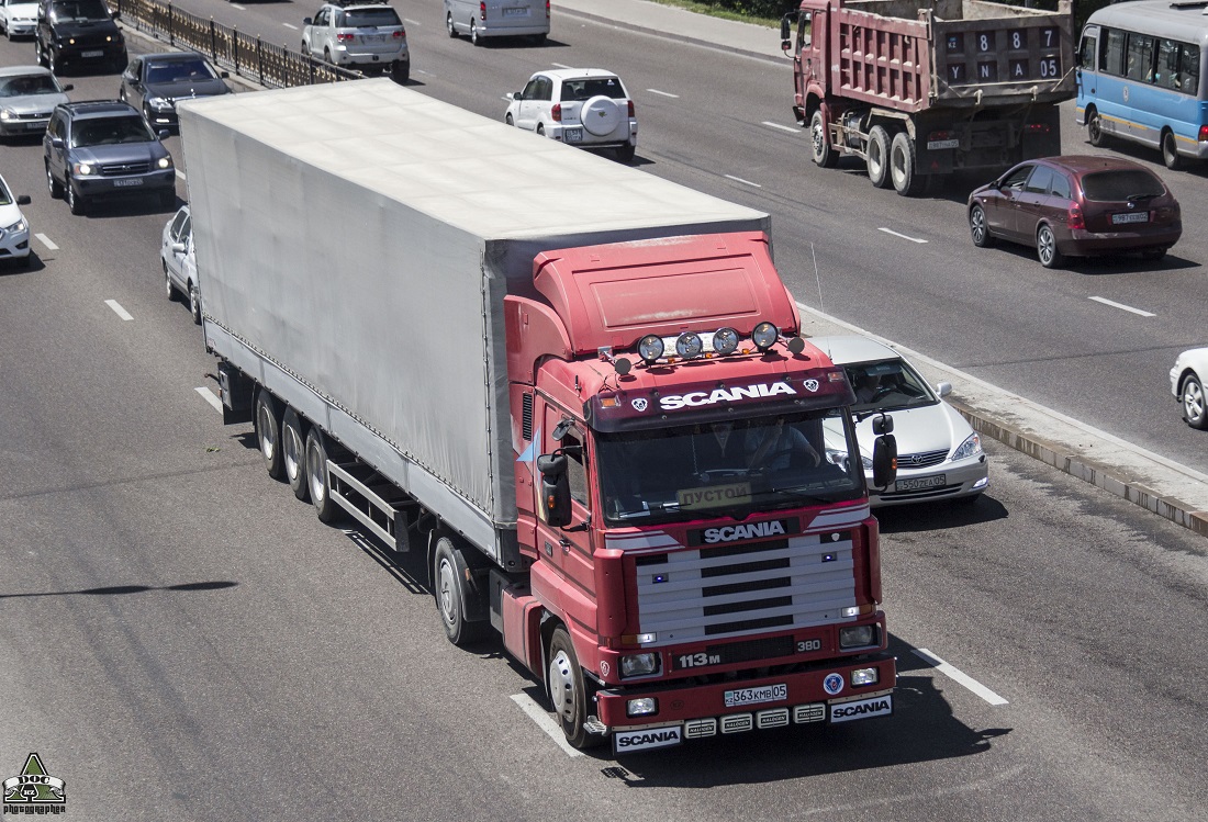 Алматинская область, № 363 KMB 05 — Scania (III) R113M