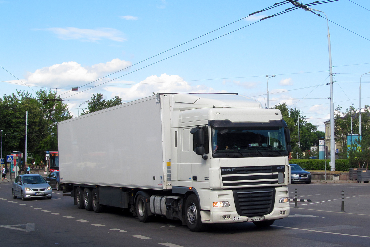 Смоленская область, № Е 437 НК 67 — DAF XF105 FT