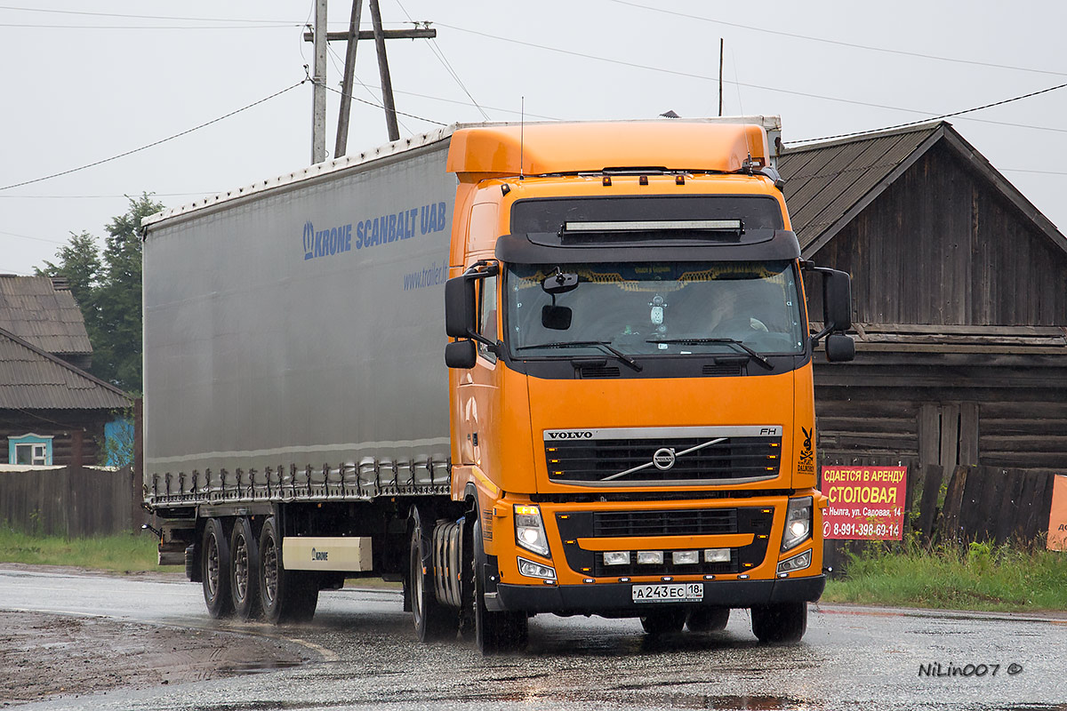 Удмуртия, № А 243 ЕС 18 — Volvo ('2008) FH.440 [X9P]