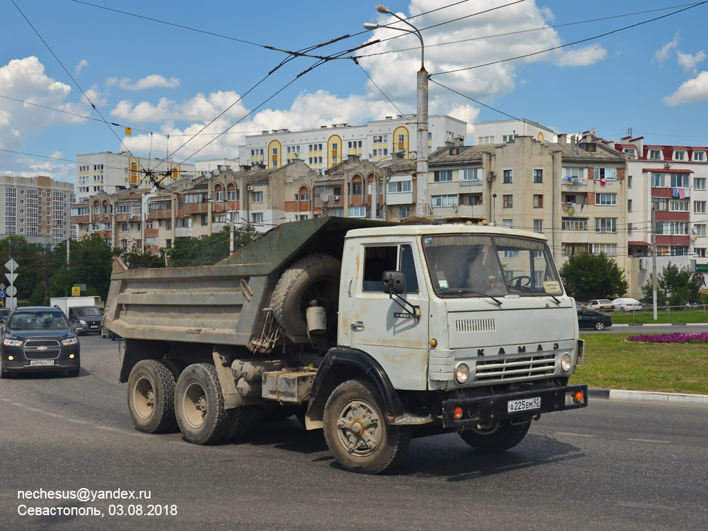 Севастополь, № А 225 ЕМ 92 — КамАЗ-55111 [551110]