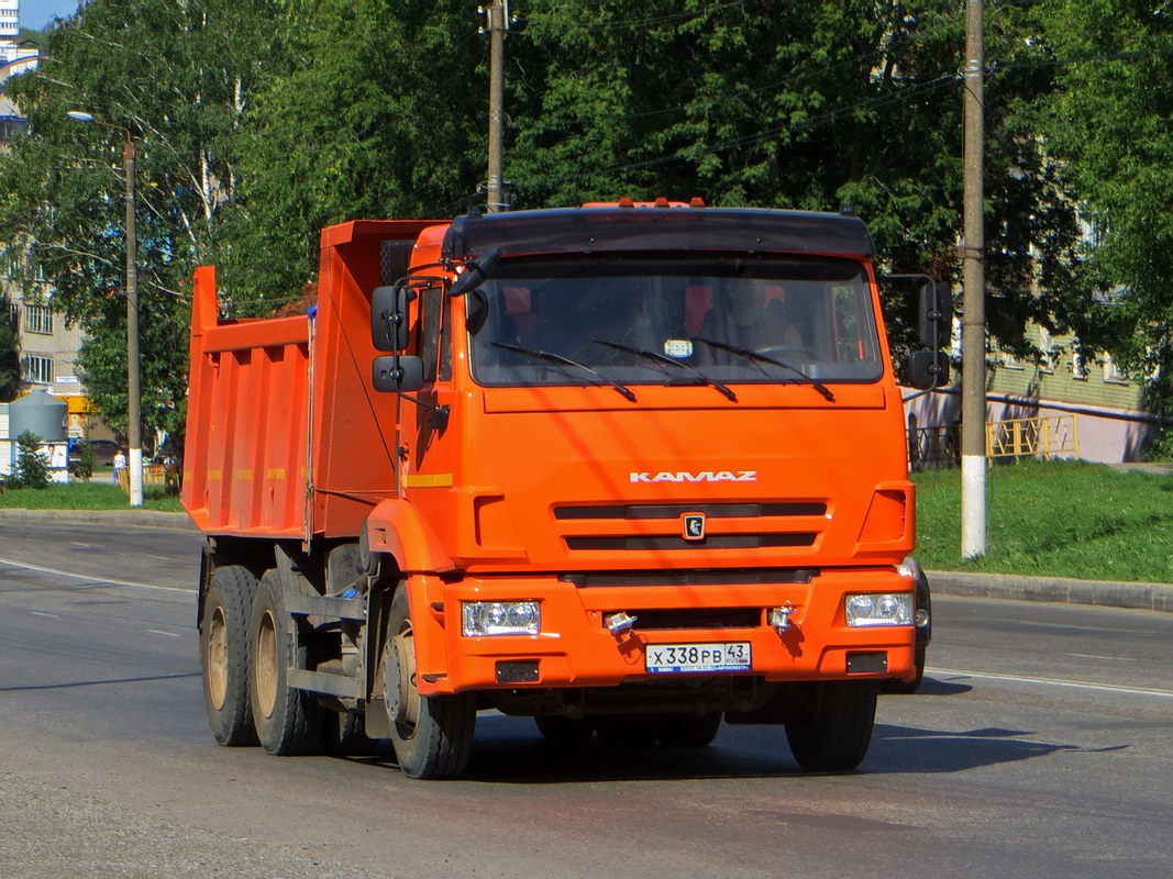 Кировская область, № Х 338 РВ 43 — КамАЗ-65115-A5(48) Кировская область, № Х 338 РВ 43 — КамАЗ-65115-A5(48)