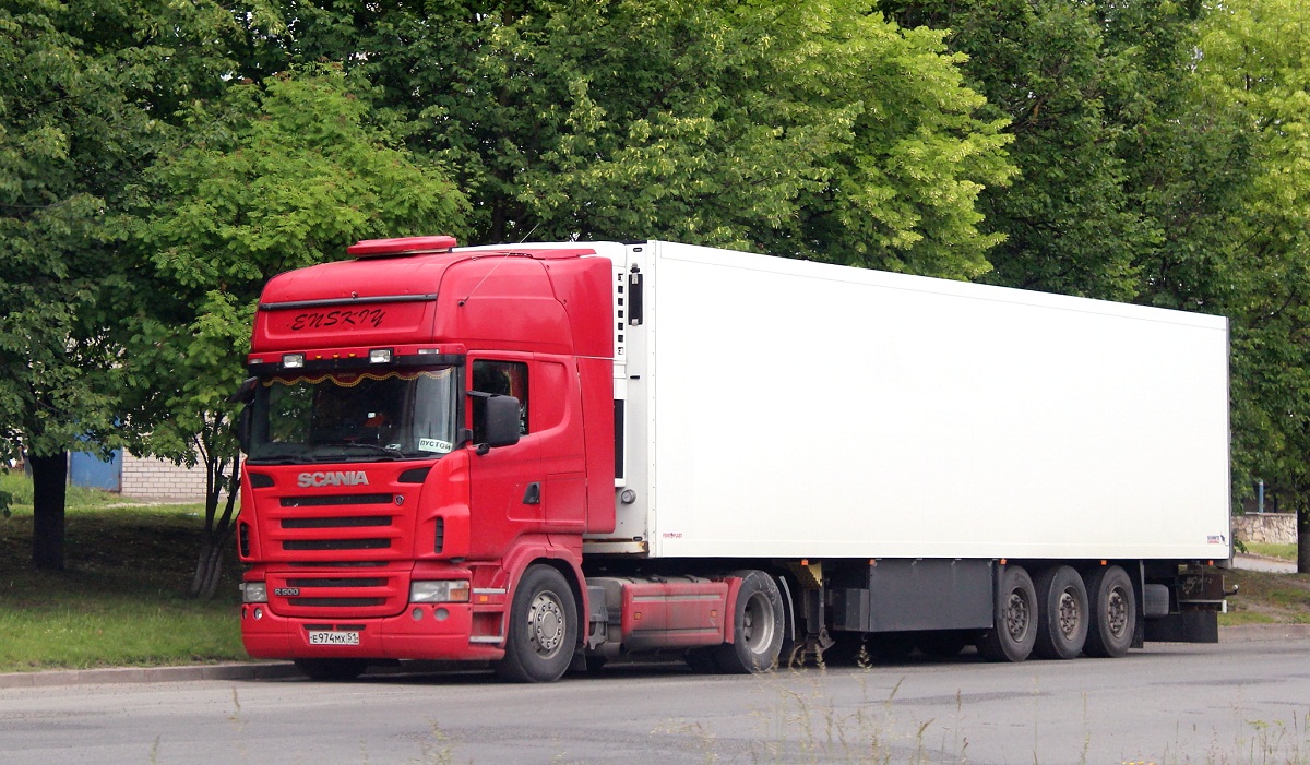 Мурманская область, № Е 974 МХ 51 — Scania ('2004) R500