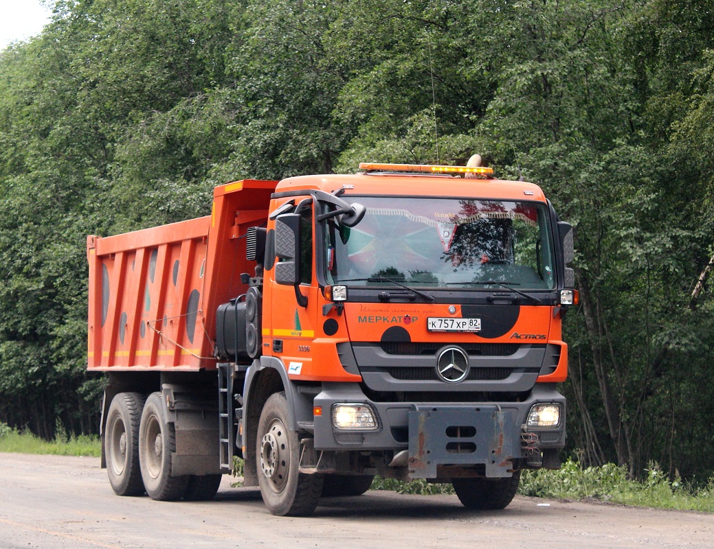Санкт-Петербург, № К 757 ХР 82 — Mercedes-Benz Actros '09 3336 [Z9M]