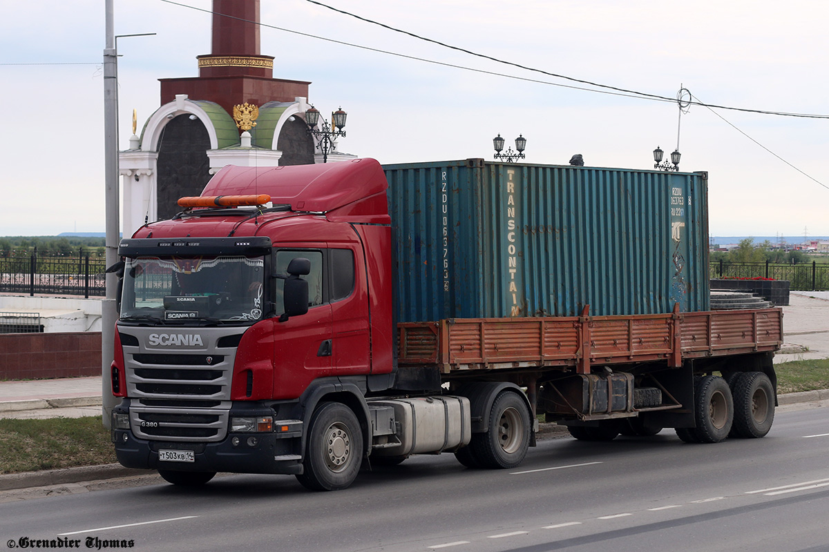 Саха (Якутия), № Т 503 КВ 14 — Scania ('2009) G380