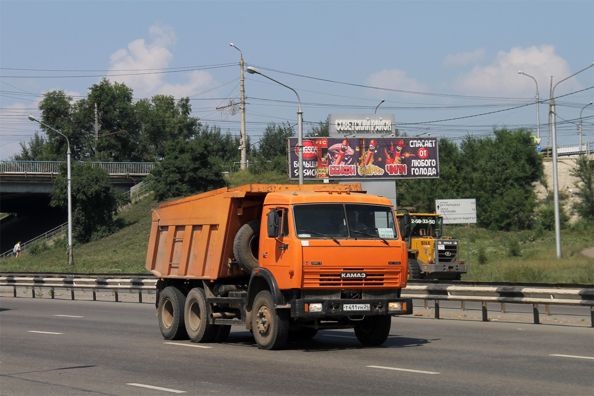 Красноярский край, № Т 411 УН 24 — КамАЗ-65115 [651150]