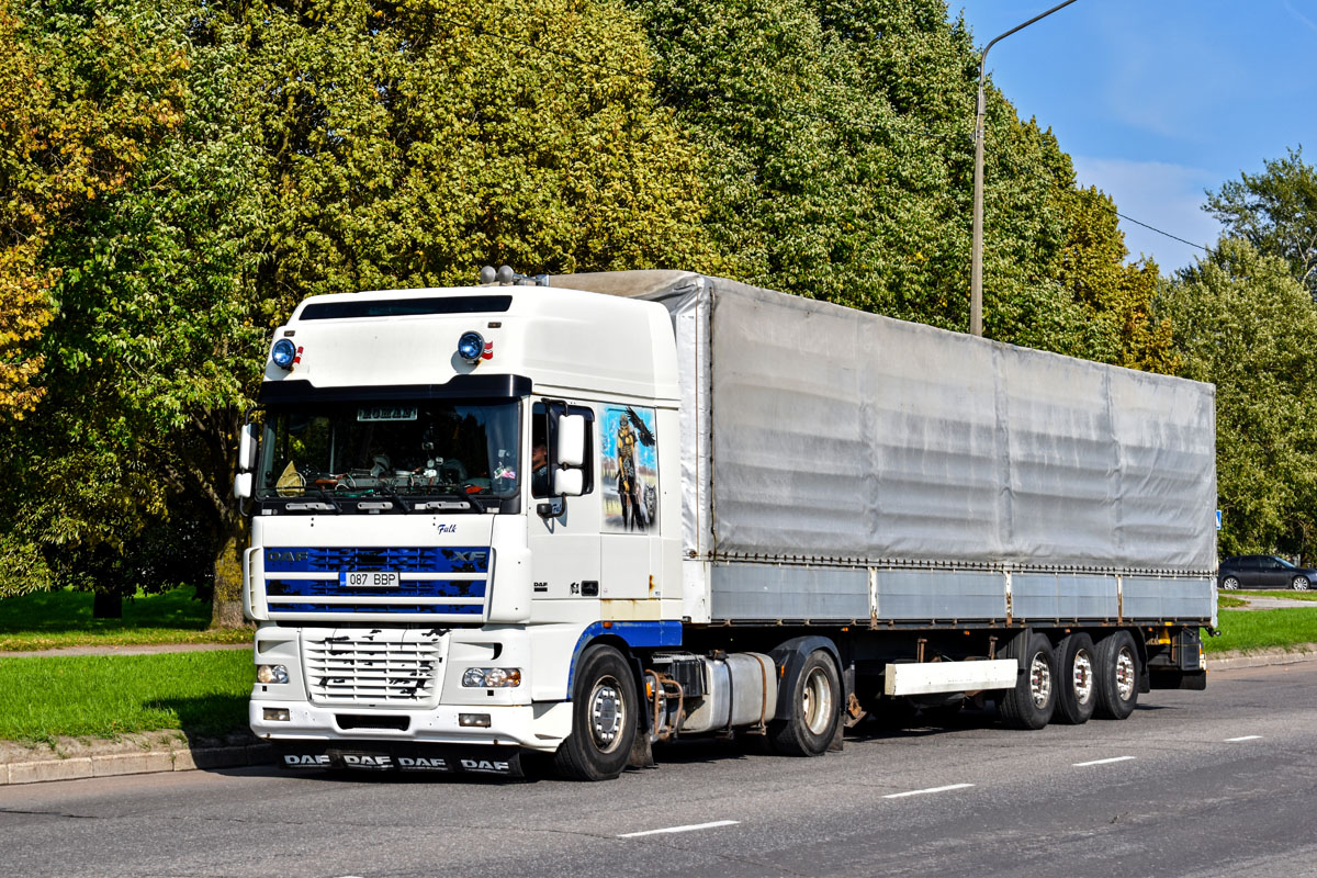Эстония, № 087 BBP — DAF XF95 FT