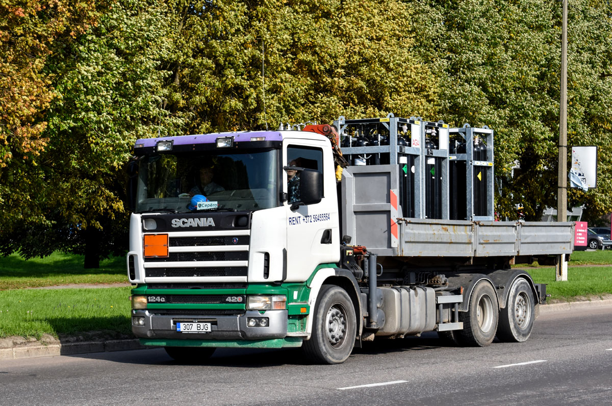 Эстония, № 307 BJG — Scania ('1996) R124G