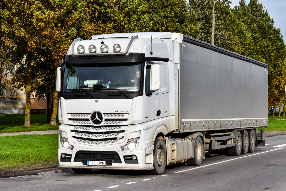 Эстония, № 142 BVN — Mercedes-Benz Actros ('2011) 1845