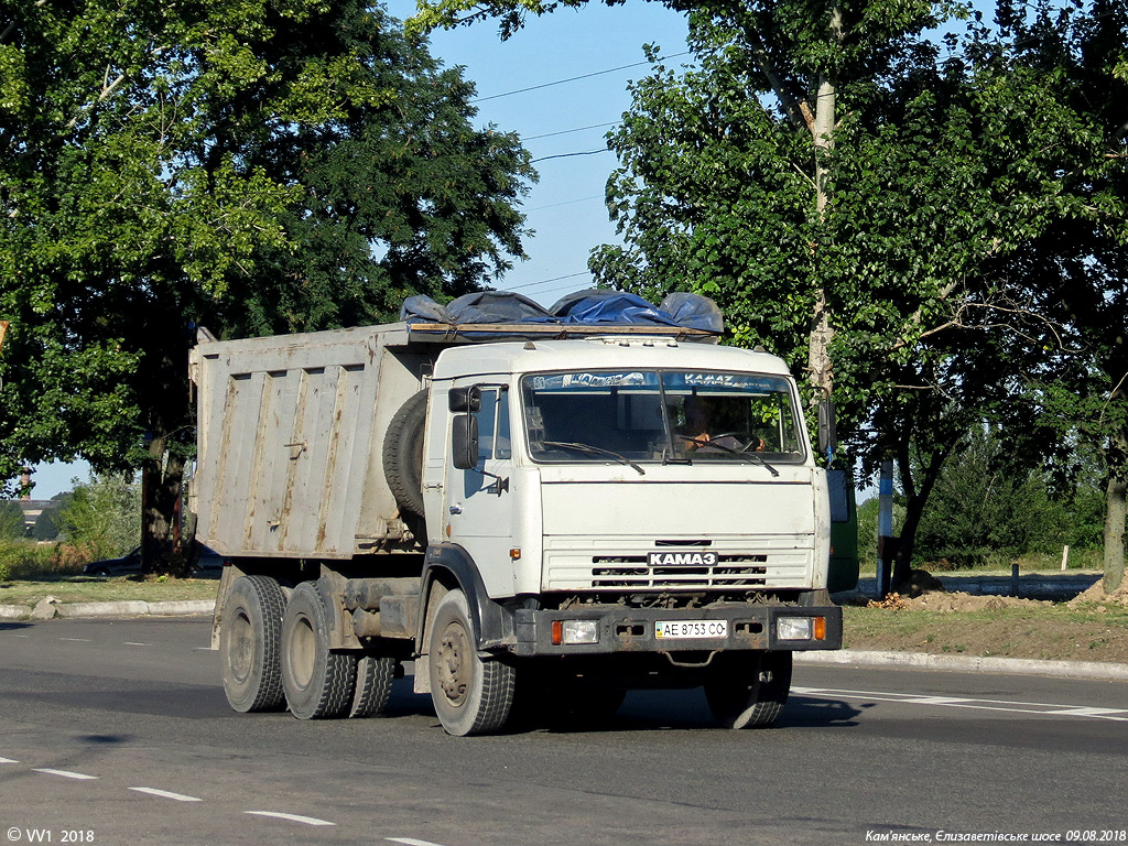 Днепропетровская область, № АЕ 8753 СО — КамАЗ-54115 [541150]