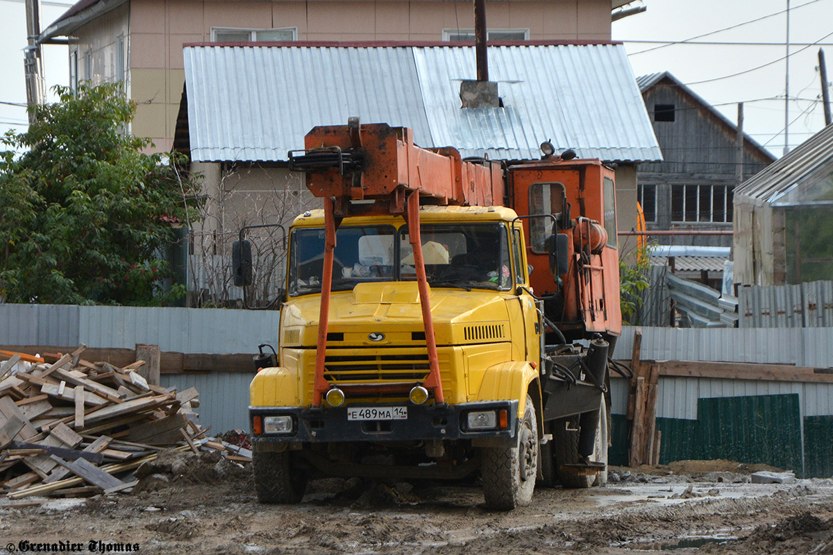 Саха (Якутия), № Е 489 МА 14 — КрАЗ-65101