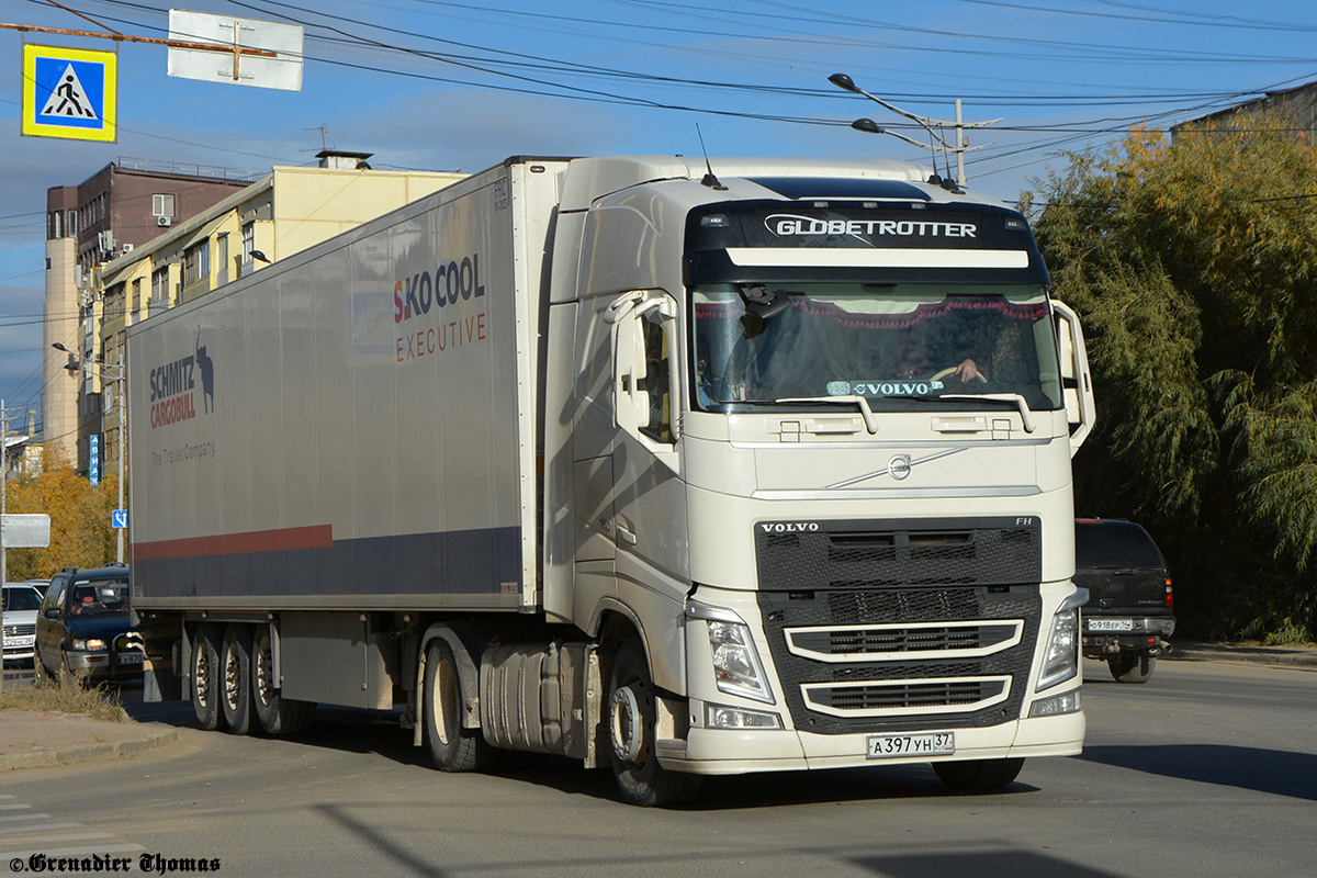 Ивановская область, № А 397 УН 37 — Volvo ('2012) FH.460