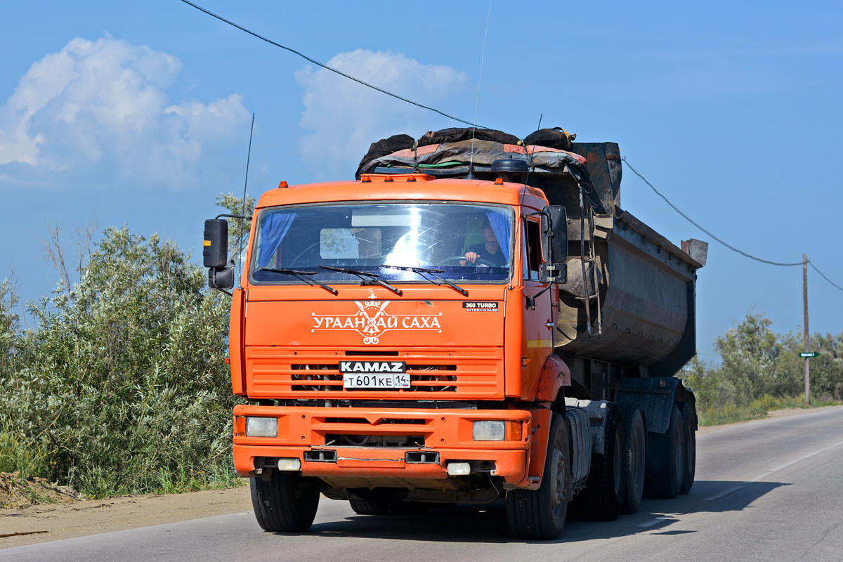 Саха (Якутия), № Т 601 КЕ 14 — КамАЗ-6460 [646000]