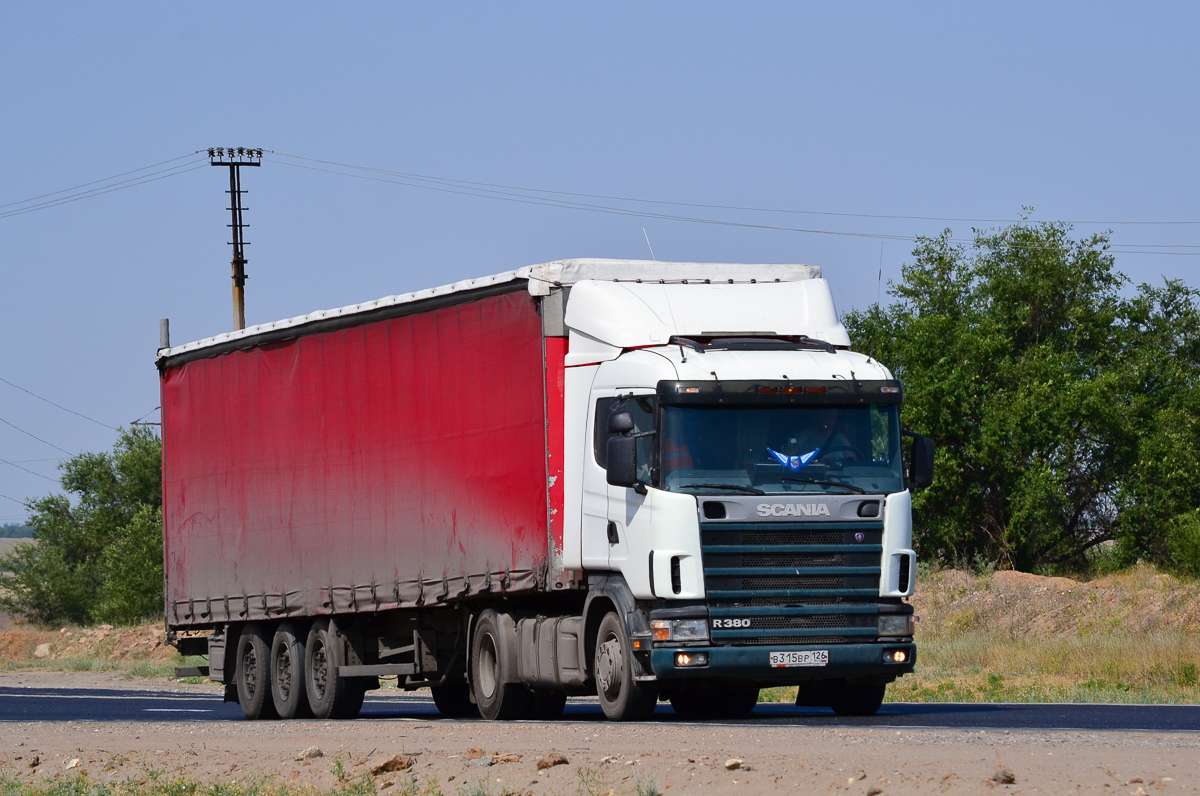 Ставропольский край, № В 315 ВР 126 — Scania ('2004) R380