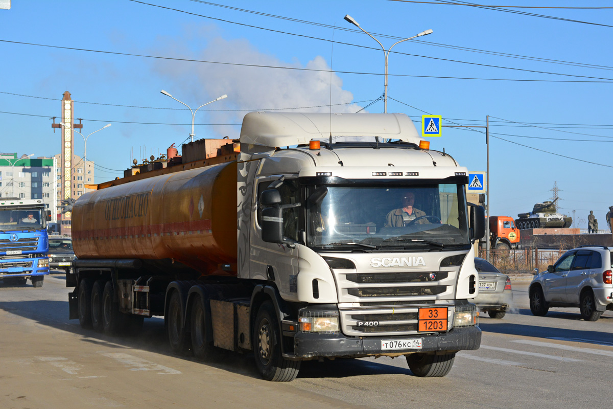 Саха (Якутия), № Т 076 КС 14 — Scania ('2011) P400