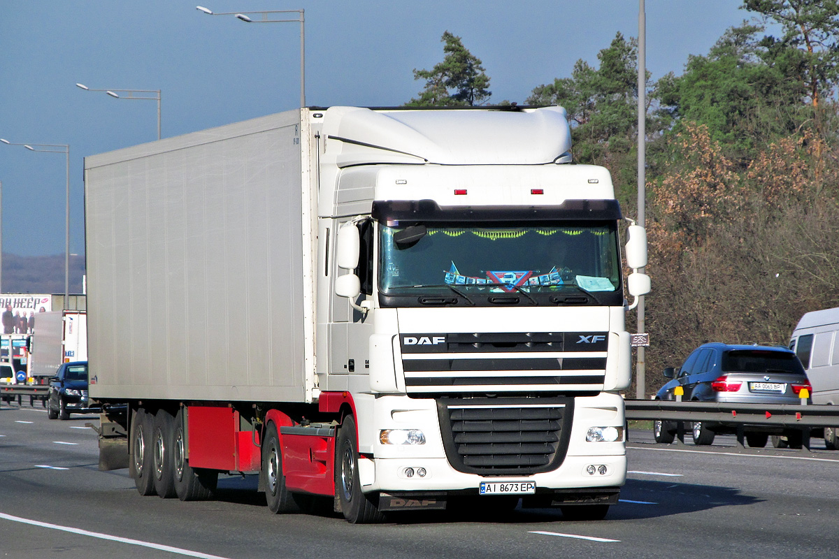 Киевская область, № АІ 8673 ЕР — DAF XF105 FT