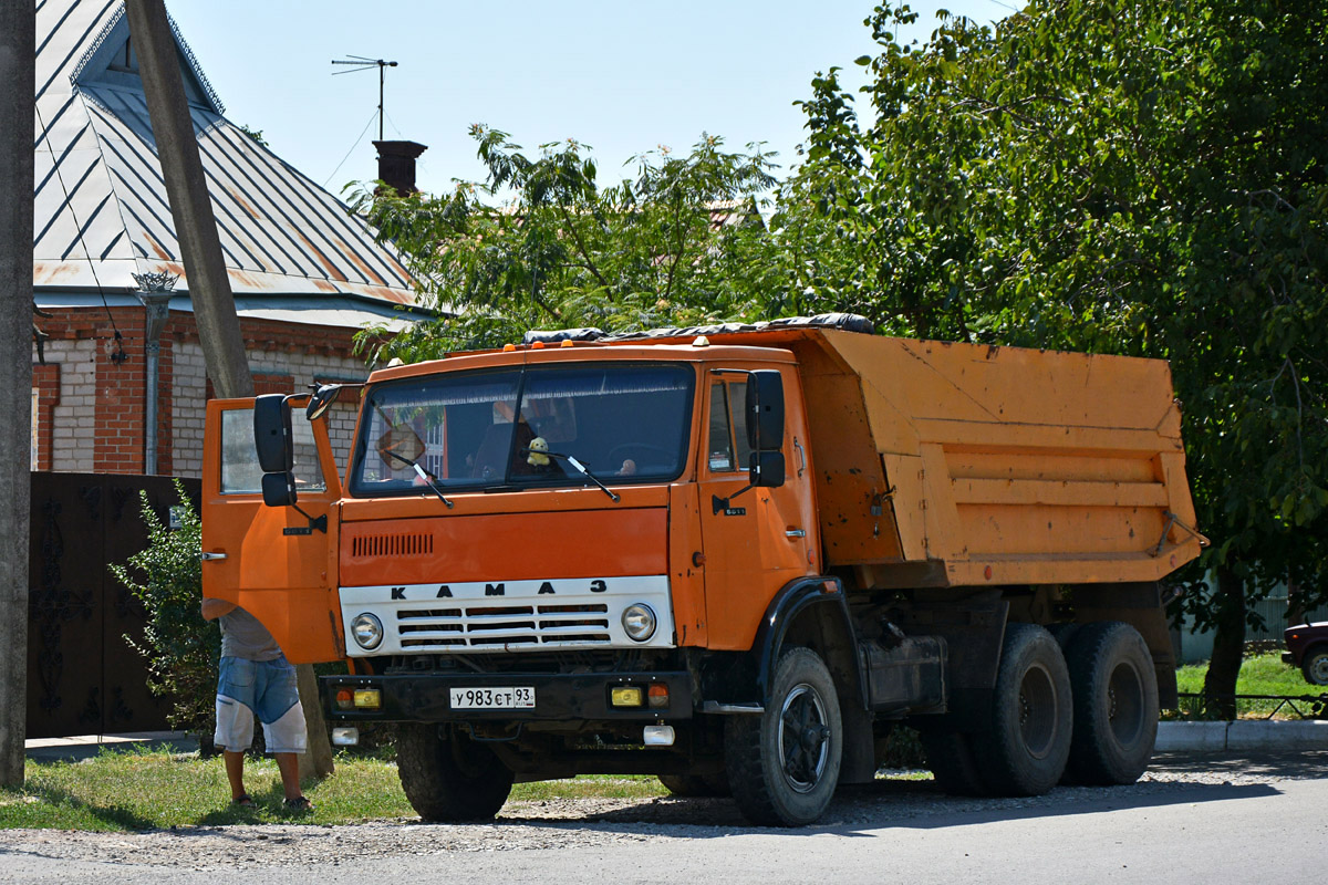 Краснодарский край, № У 983 СТ 93 — КамАЗ-5511