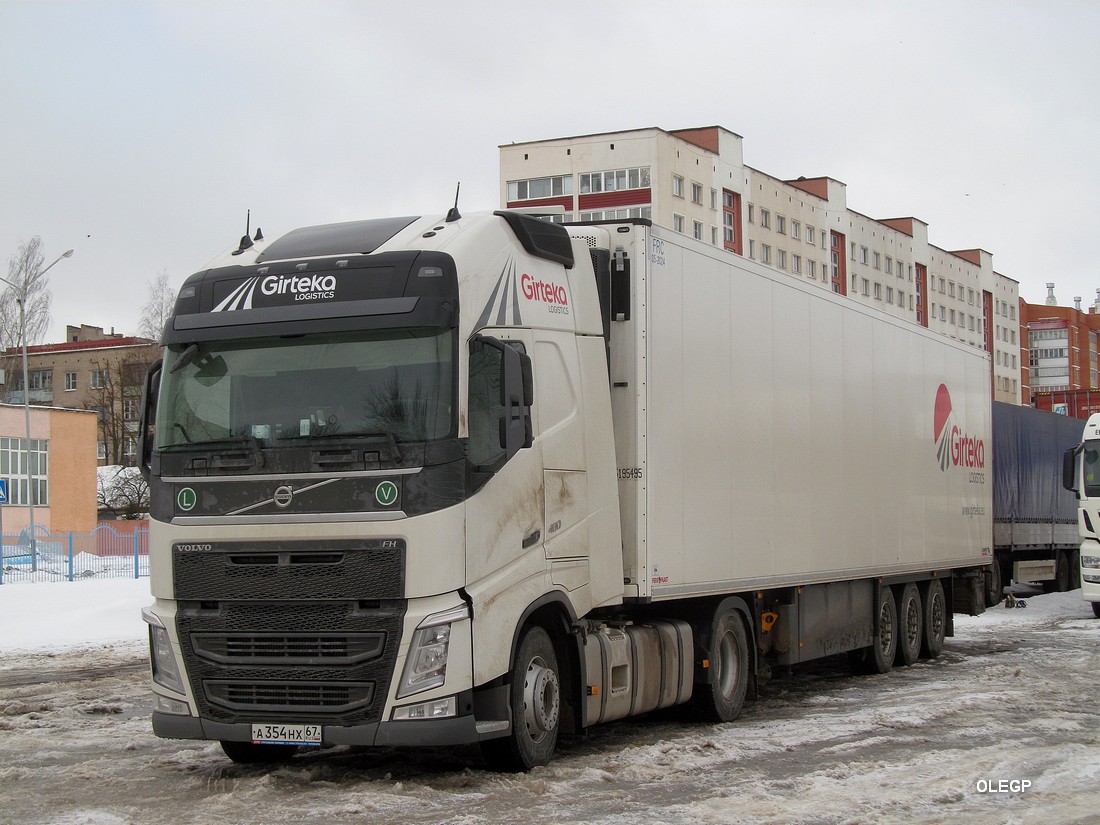 Смоленская область, № А 354 НХ 67 — Volvo ('2012) FH.460 [X9P]