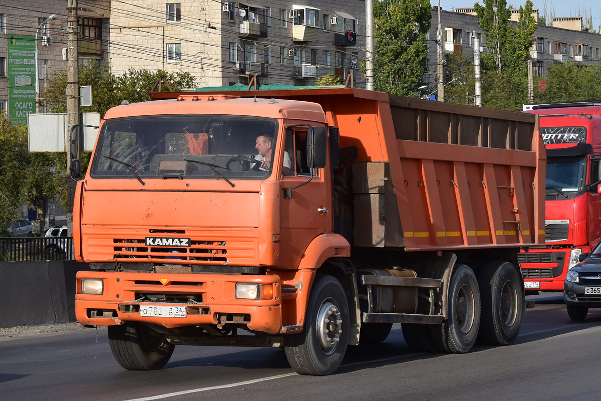 Волгоградская область, № С 732 ВВ 34 — КамАЗ-6520-06 [65200F]