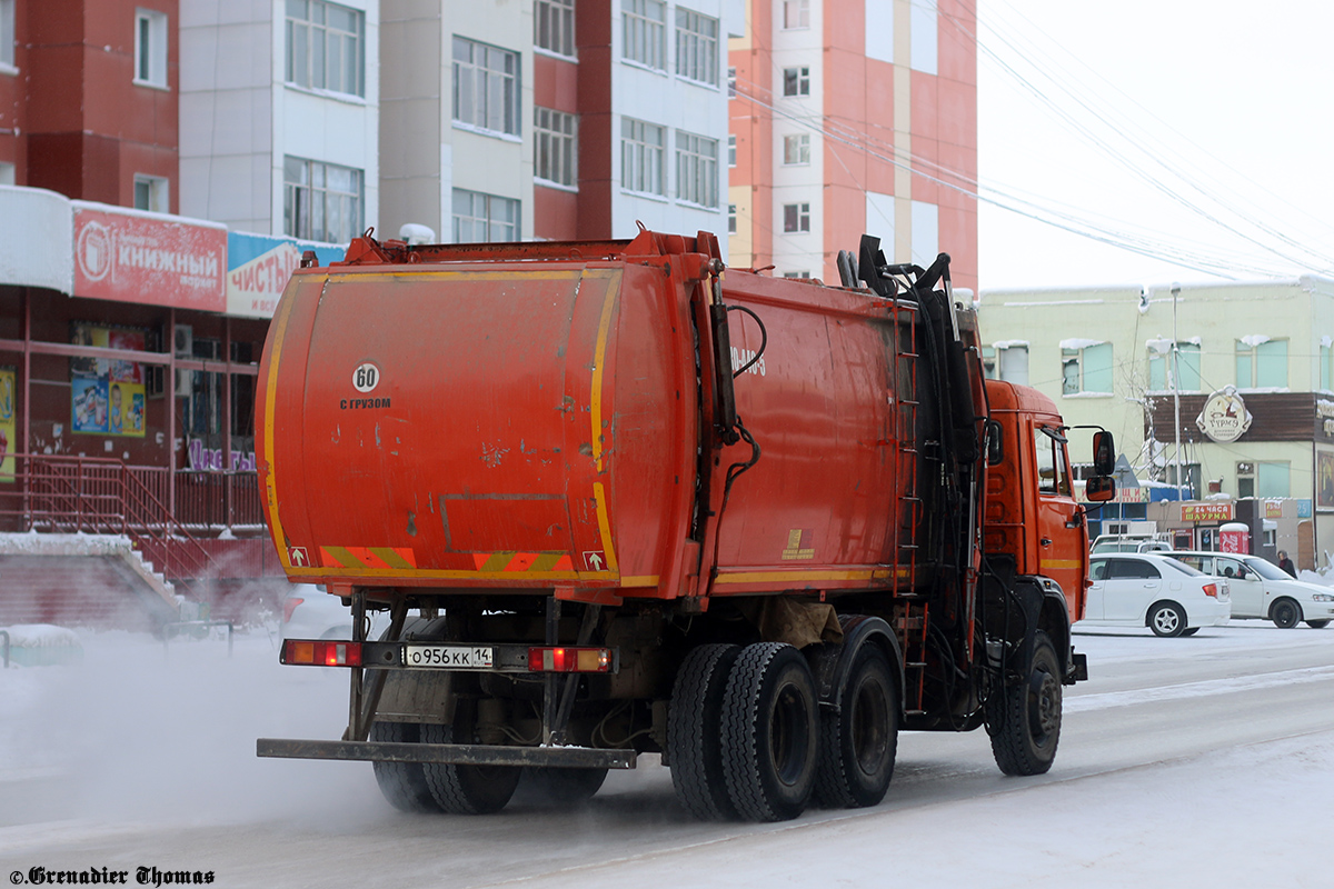 Саха (Якутия), № О 956 КК 14 — КамАЗ-65115-62
