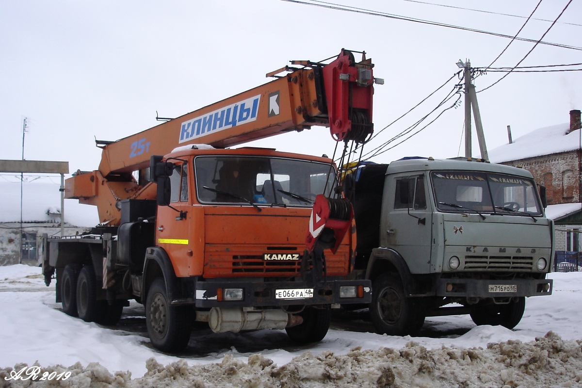 Тамбовская область, № Е 066 РА 48 — КамАЗ-53215-15 [53215R]
