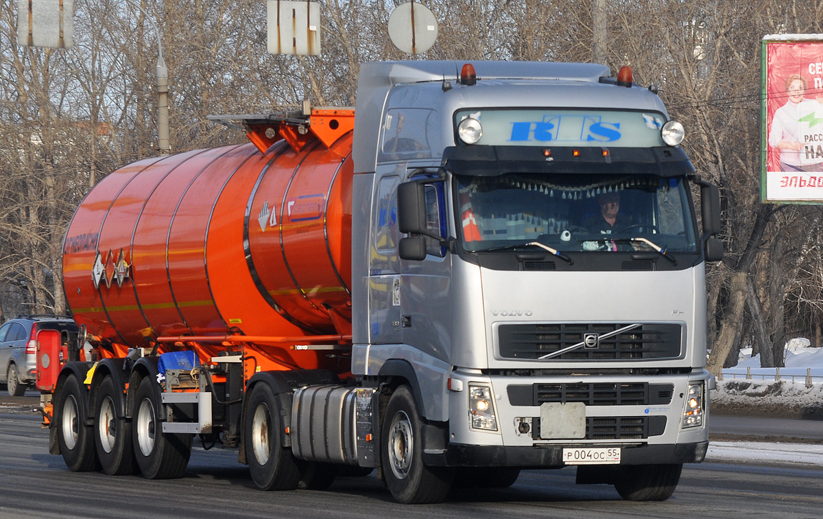 Омская область, № Р 004 ОС 55 — Volvo ('2002) FH12.480 Омская область, № Р 004 ОС 55 — Volvo ('2002) FH12.480