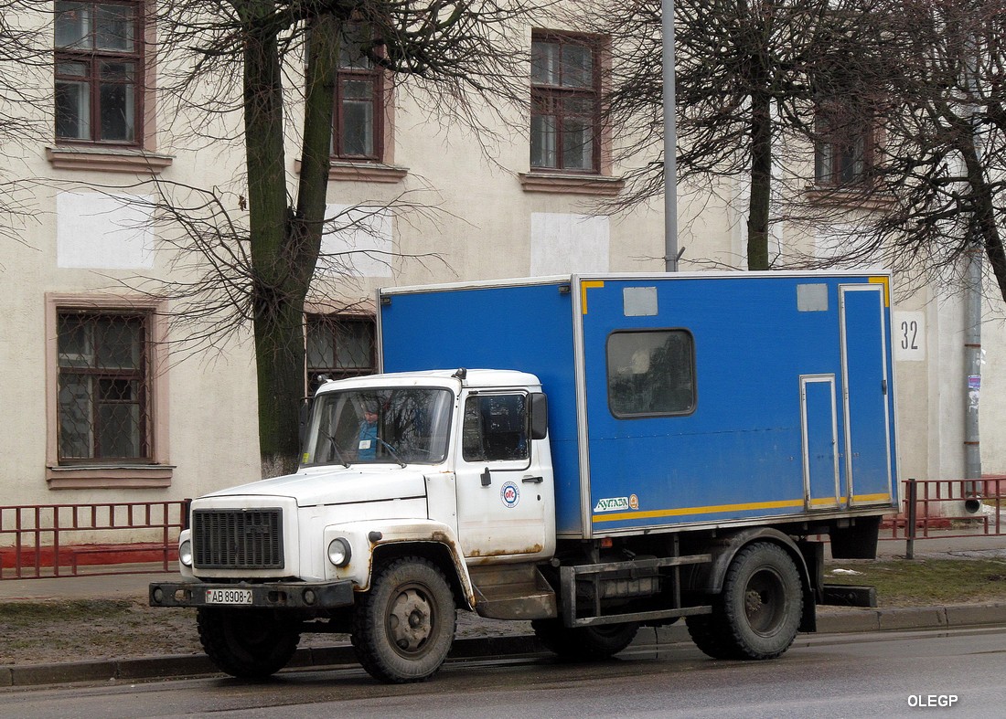 Витебская область, № АВ 8908-2 — ГАЗ-3307 Витебская область, № АВ 8908-2 — ГАЗ-3307
