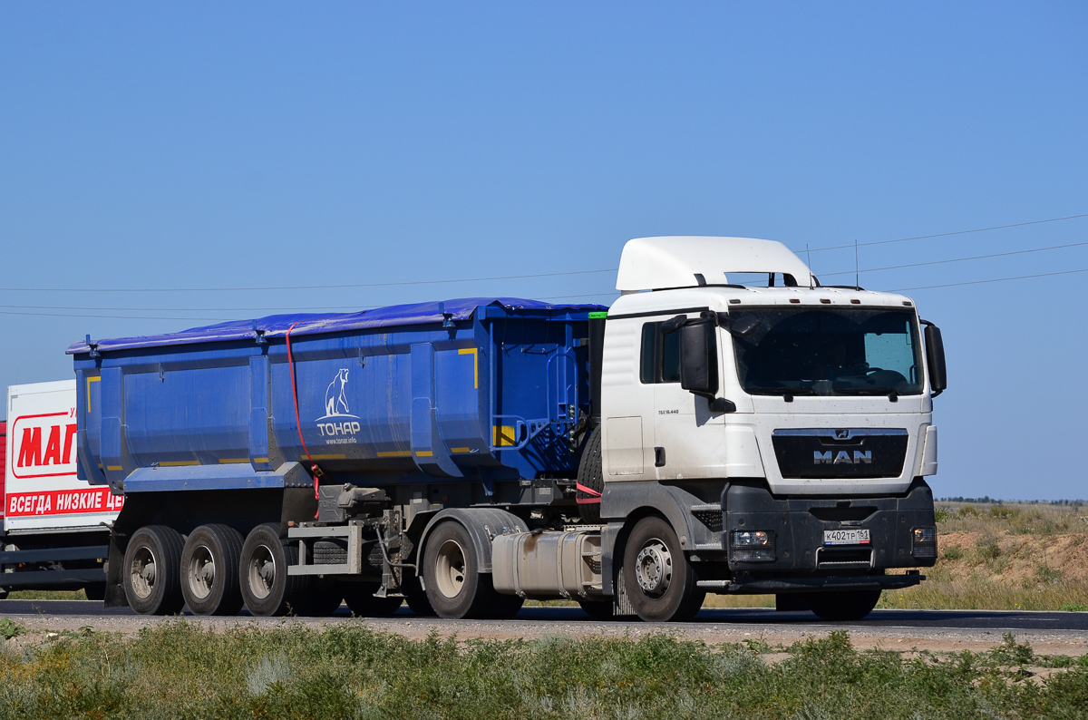 Ростовская область, № К 402 ТР 161 — MAN TGX ('2007) 18.440