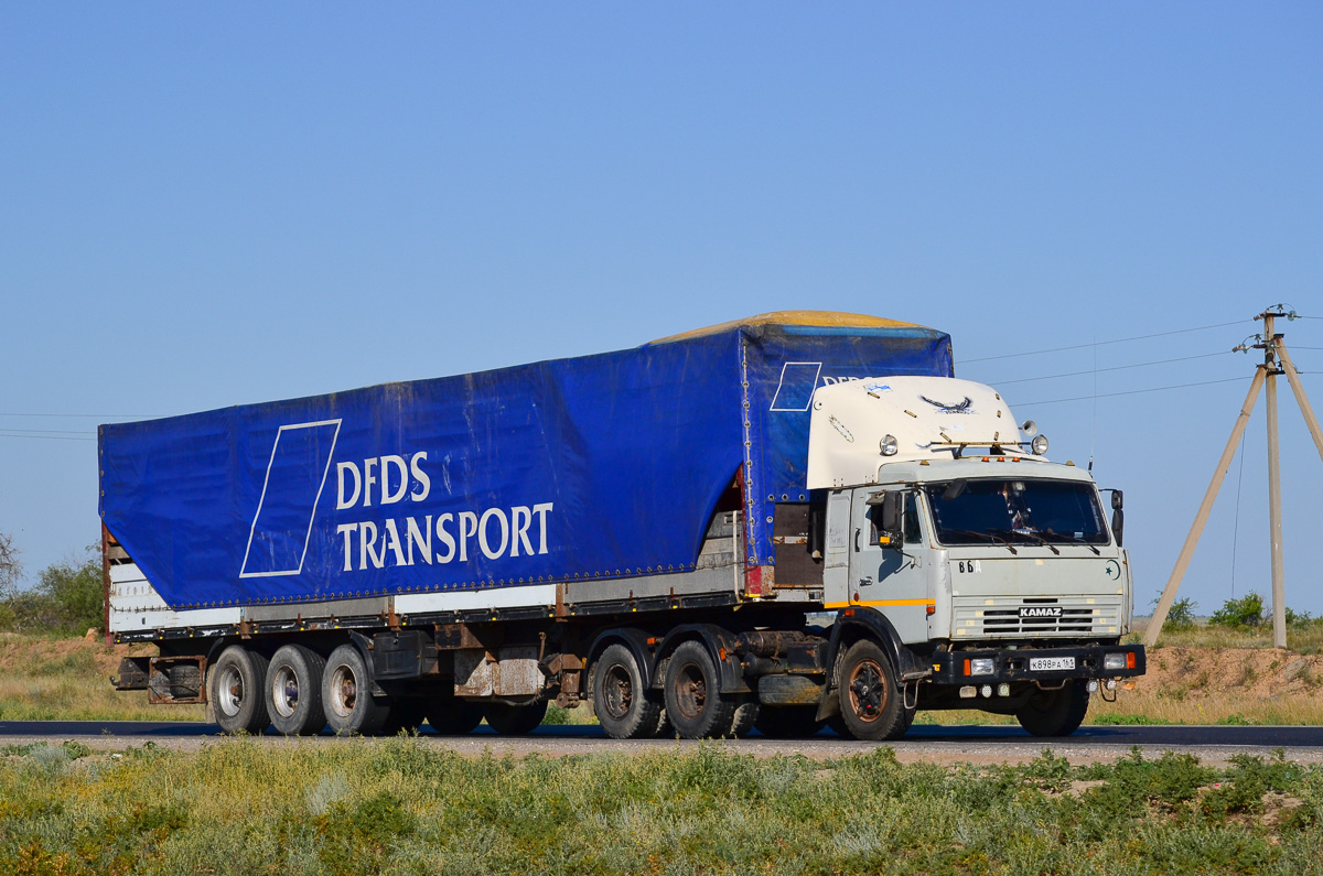 Ростовская область, № К 898 РА 161 — КамАЗ-54115 [541150]