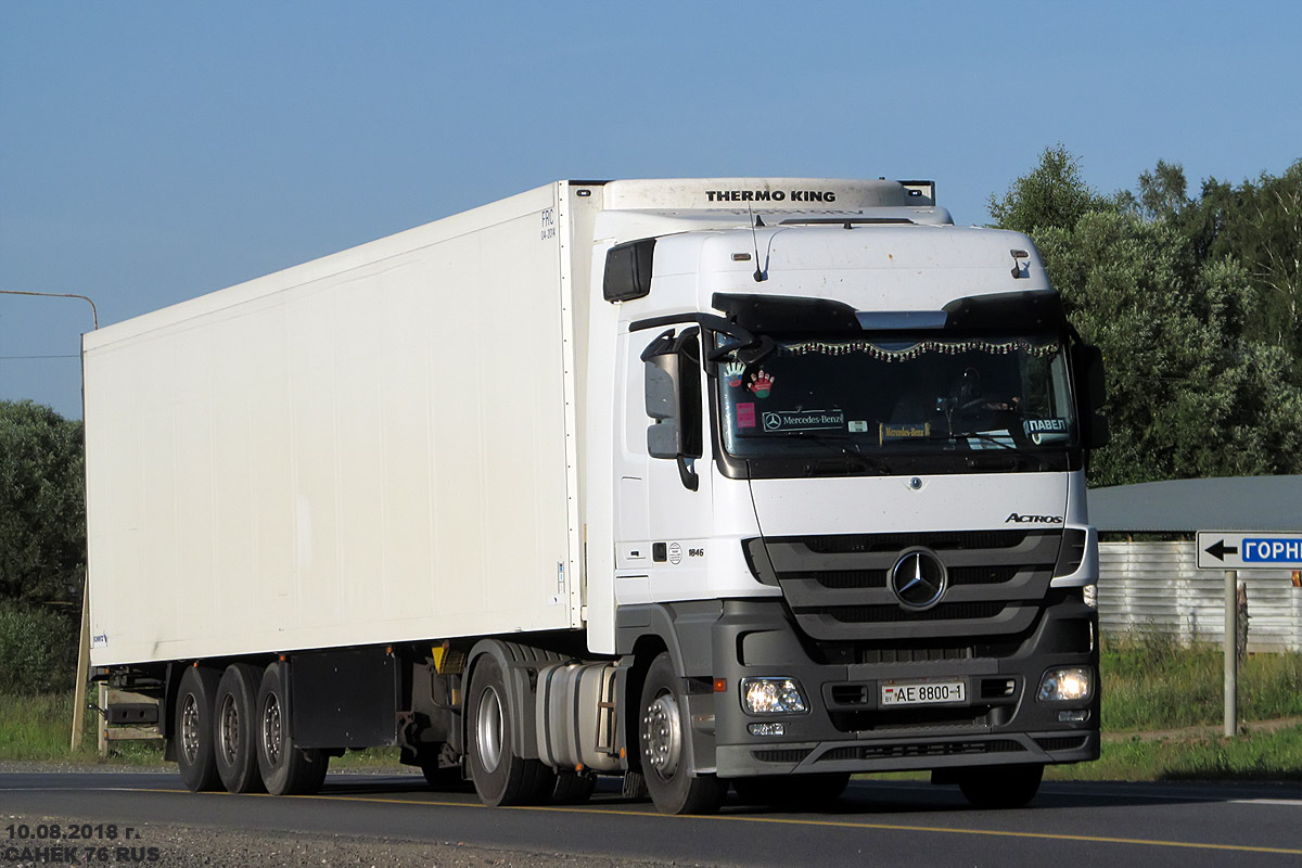 Брестская область, № АЕ 8800-1 — Mercedes-Benz Actros ('2009) 1846