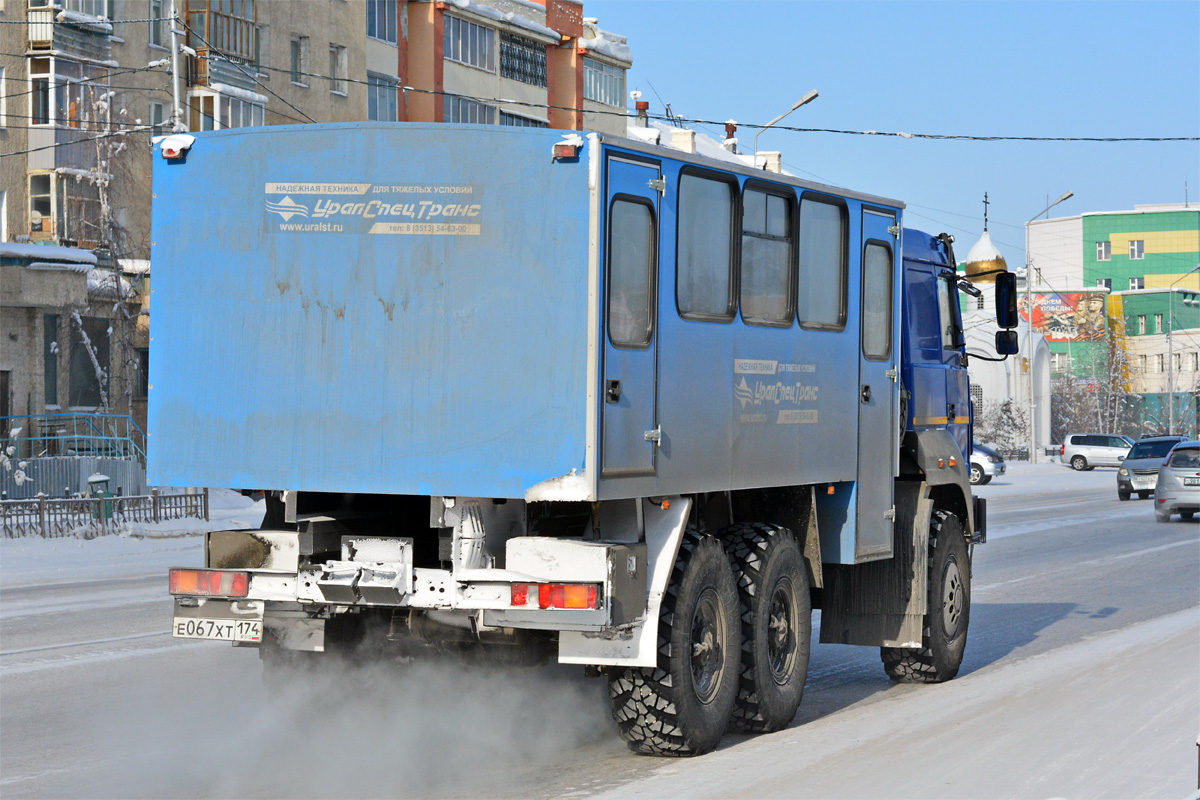 Саха (Якутия), № Е 067 ХТ 174 — Урал-44202-82