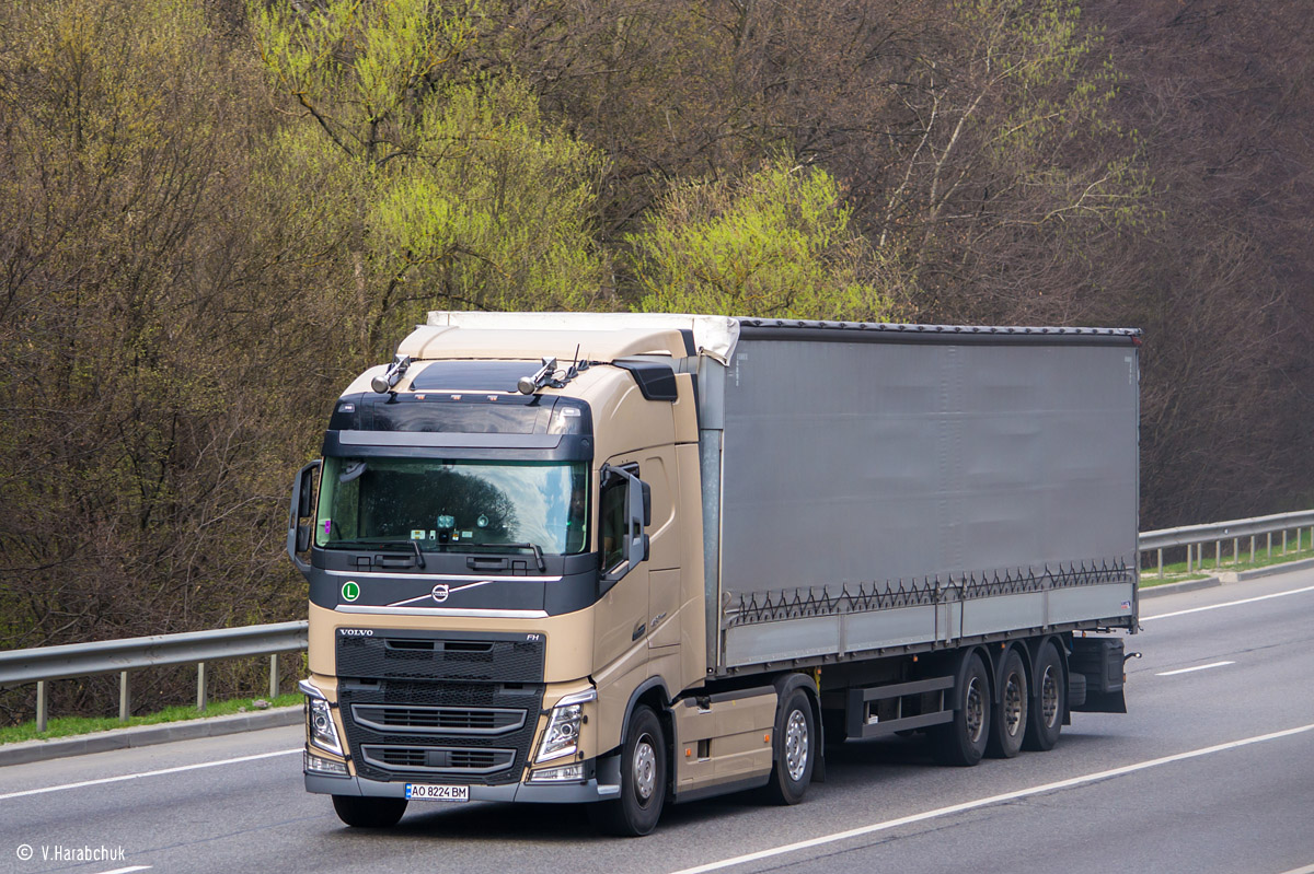 Закарпатская область, № АО 8224 ВМ — Volvo ('2012) FH.460