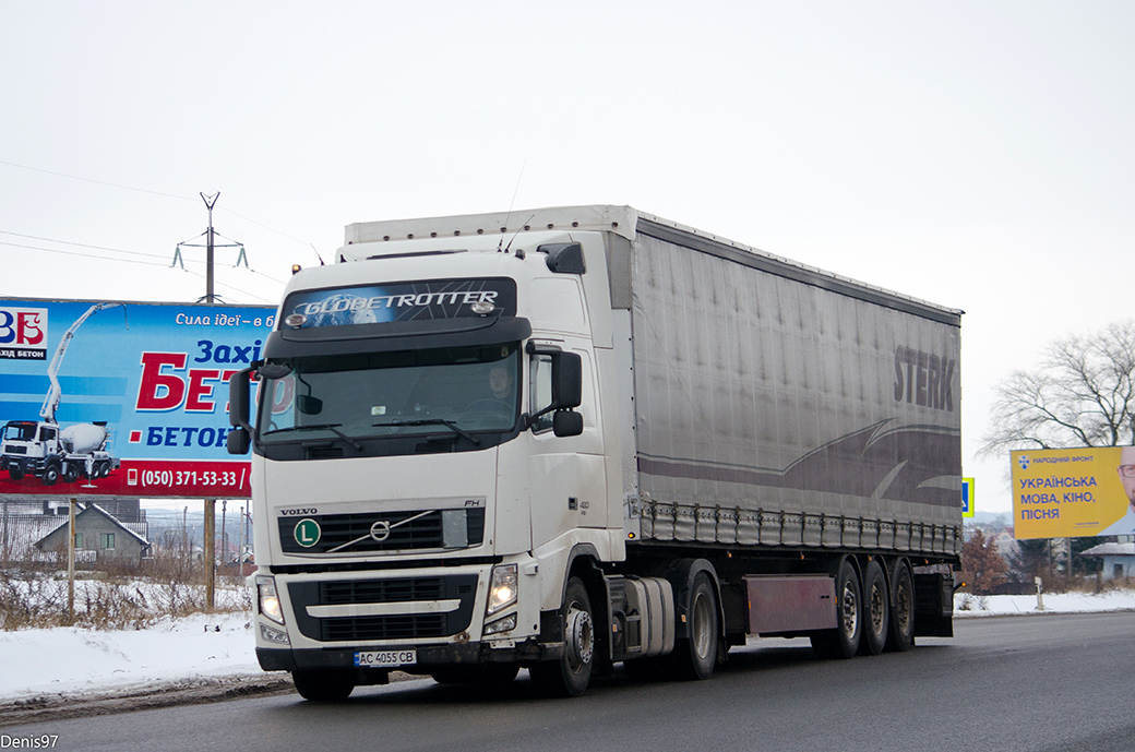 Волынская область, № АС 4055 СВ — Volvo ('2008) FH.420