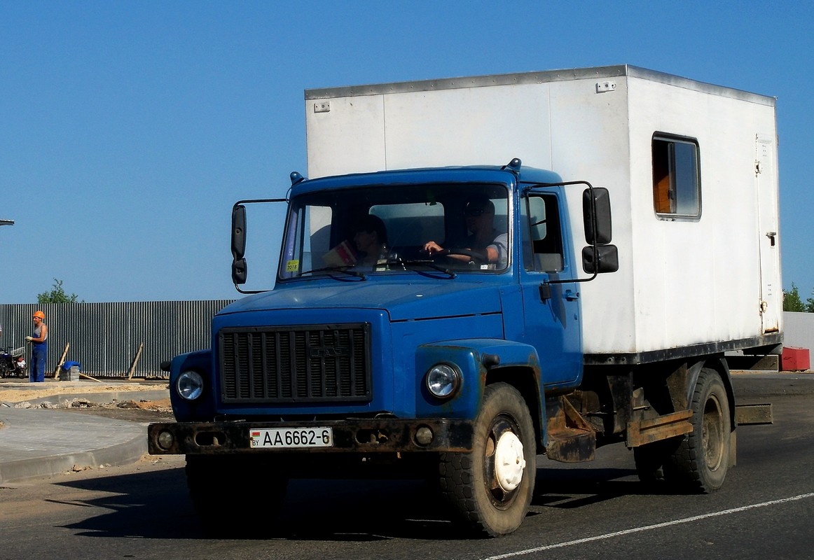 Могилёвская область, № АА 6662-6 — ГАЗ-3309