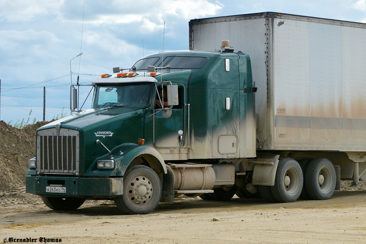 Саха (Якутия), № А 263 КО 14 — Kenworth T800