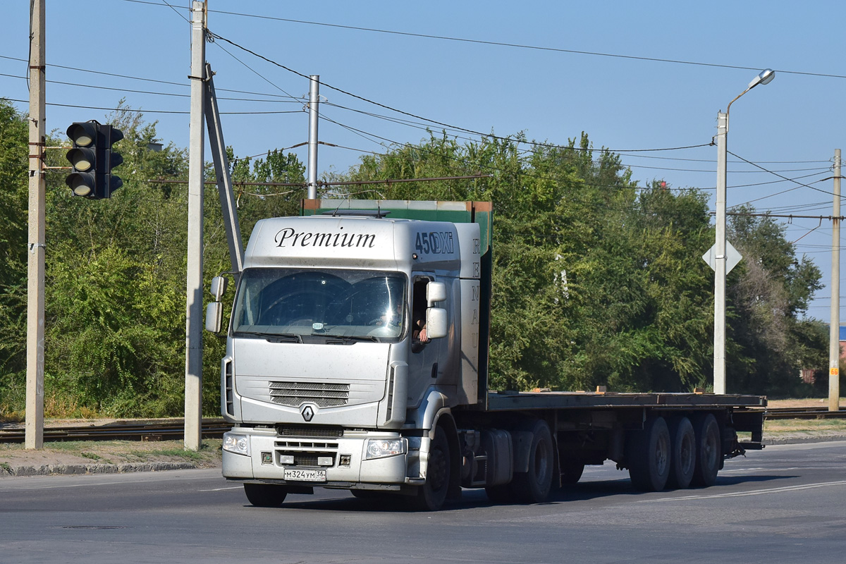 Воронежская область, № М 324 УМ 36 — Renault Premium ('2006)