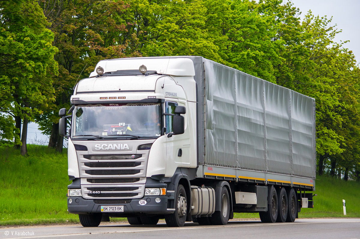 Ровненская область, № ВК 7123 ВК — Scania ('2013) R440