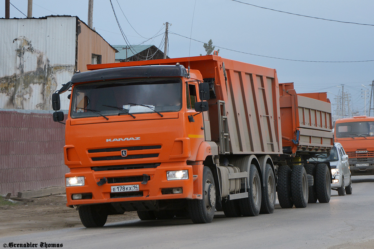 Саха (Якутия), № Е 178 КХ 14 — КамАЗ-6520-53