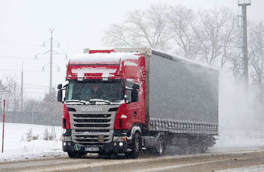 Польша, № RZ 1816V — Scania ('2009) R440